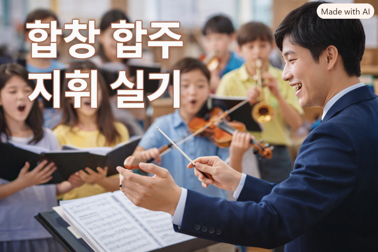합창 합주 지휘 실기